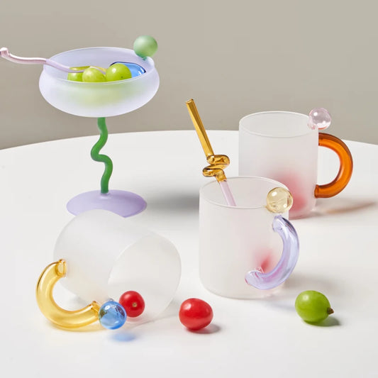 Squiggle Glass Drinkware